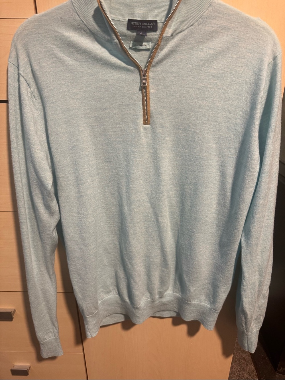Peter Millar Excursionist Quarter-Zip 93% Merino Wool
